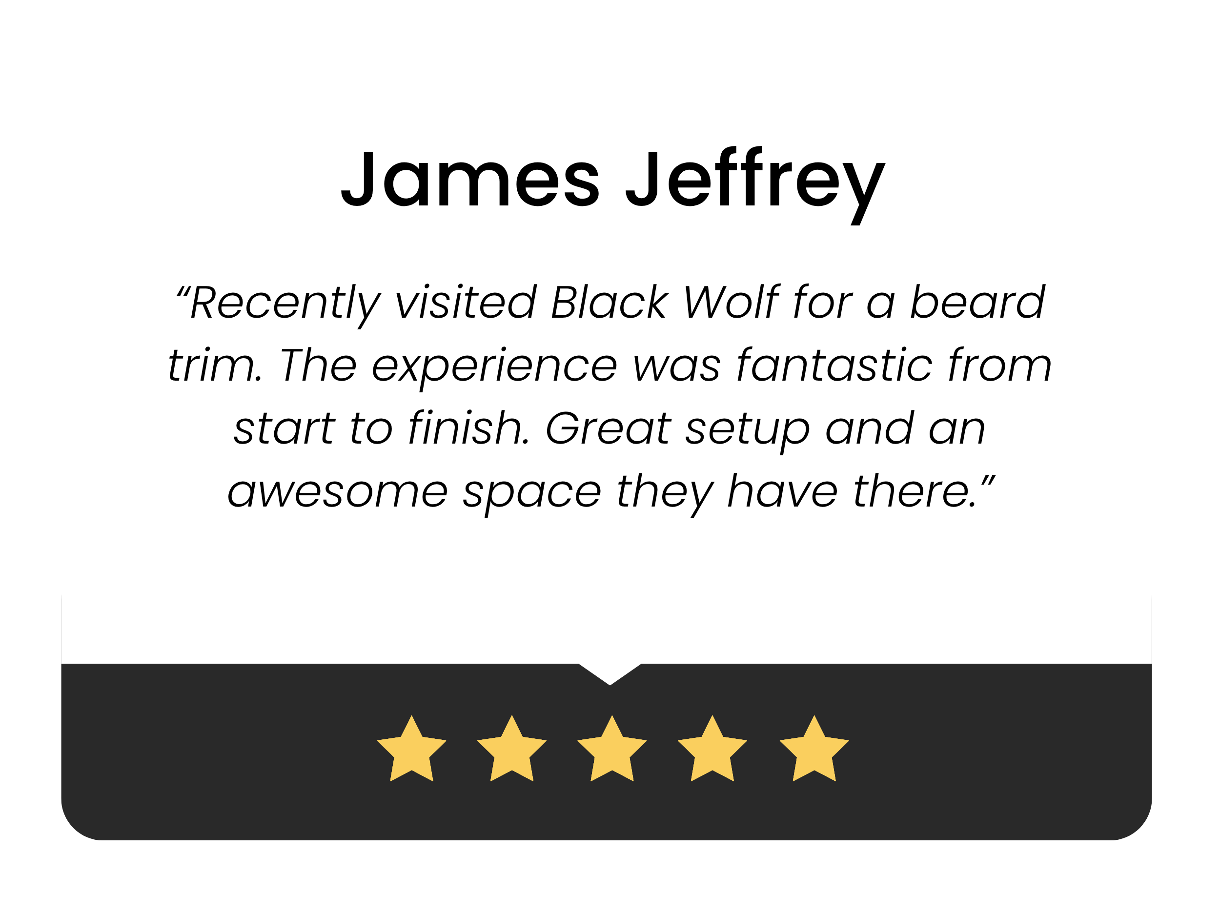 black wolf collective barbers customer review