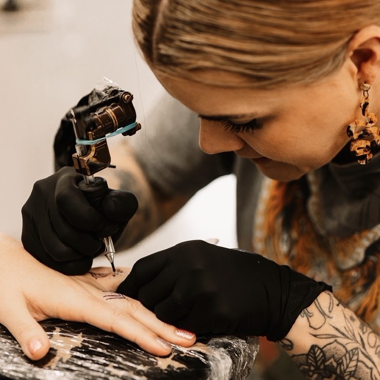 tattoo studio at black wolf erina central coast